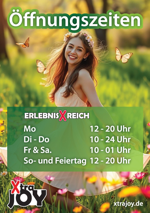 Öffnungszeiten XtraJOY Augsburg
